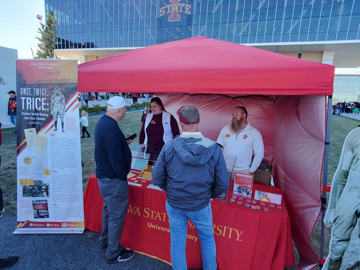 Article: Special Collections and University Archives honors Jack Trice during the Trice 100 Commemoration 